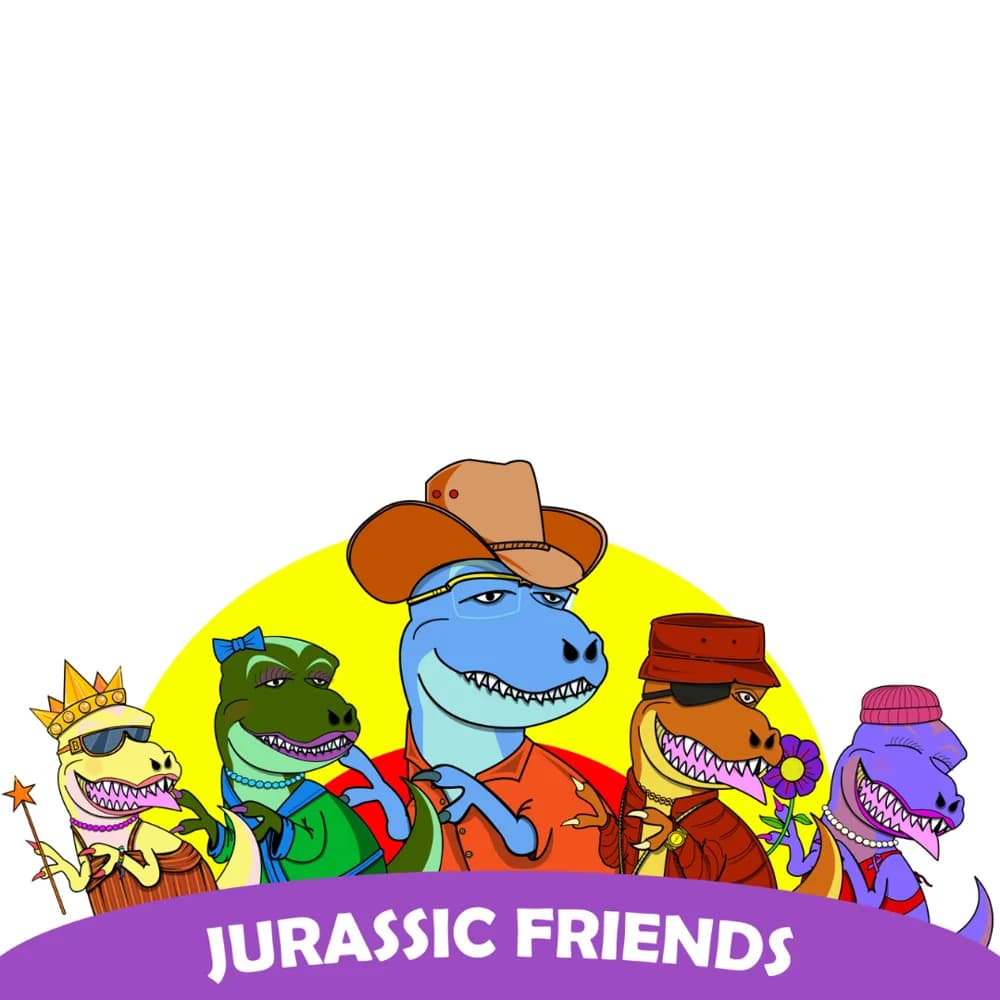 Jurassic Friends NFT: Collection One image