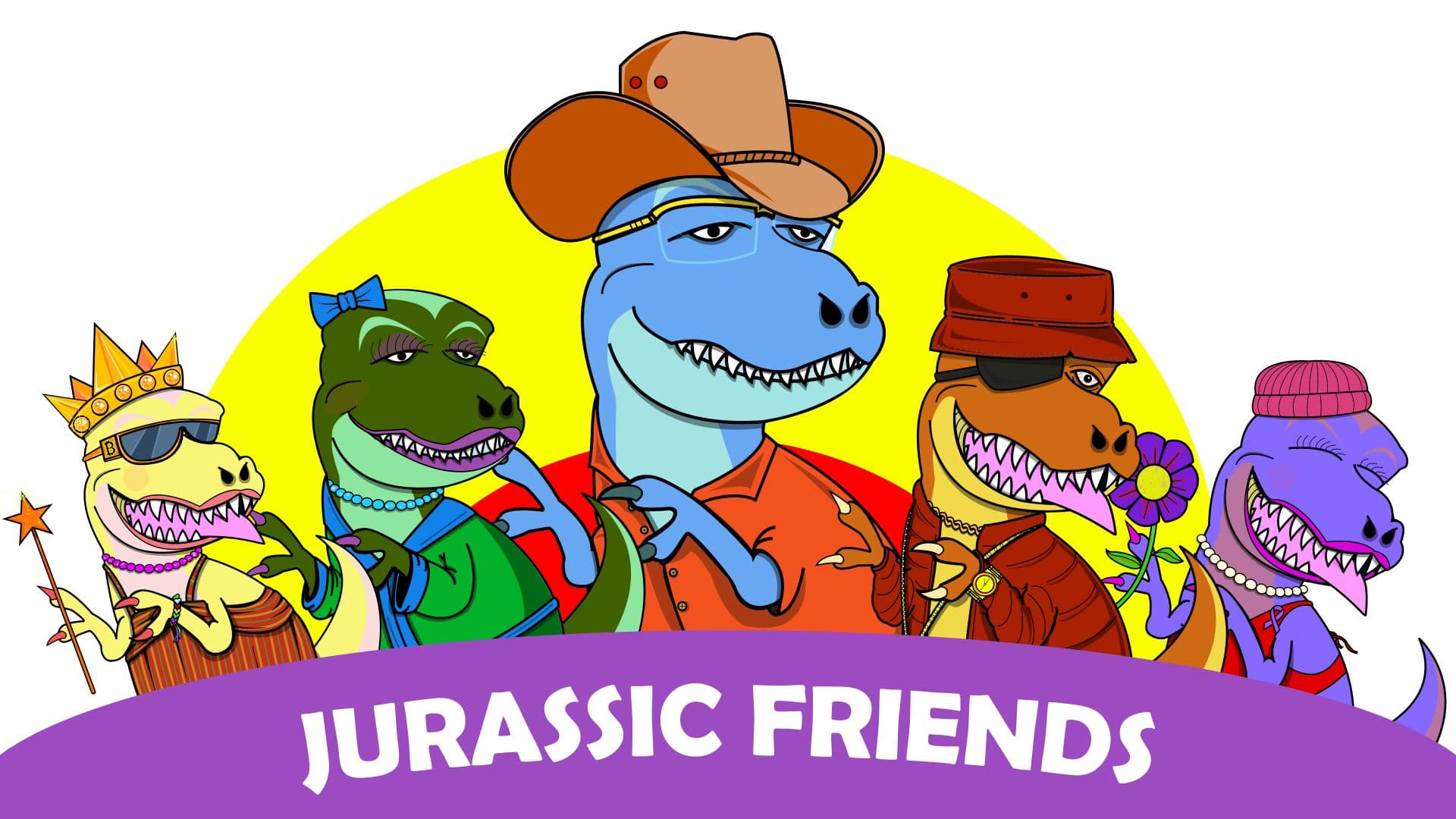 Jurassic Friends NFTs: Collection One image